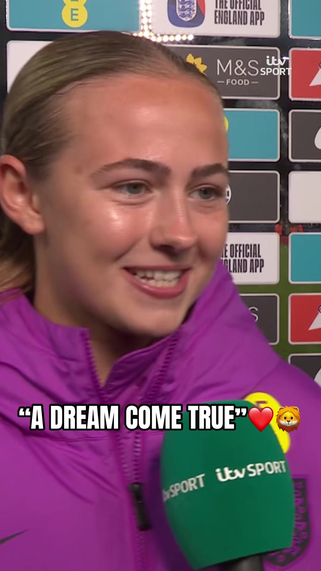 🗣️”I was a little bit nervous….I lost my phone before the game” 😂