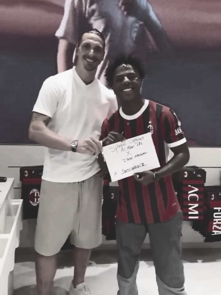 Zlatan and IShowSpeed 