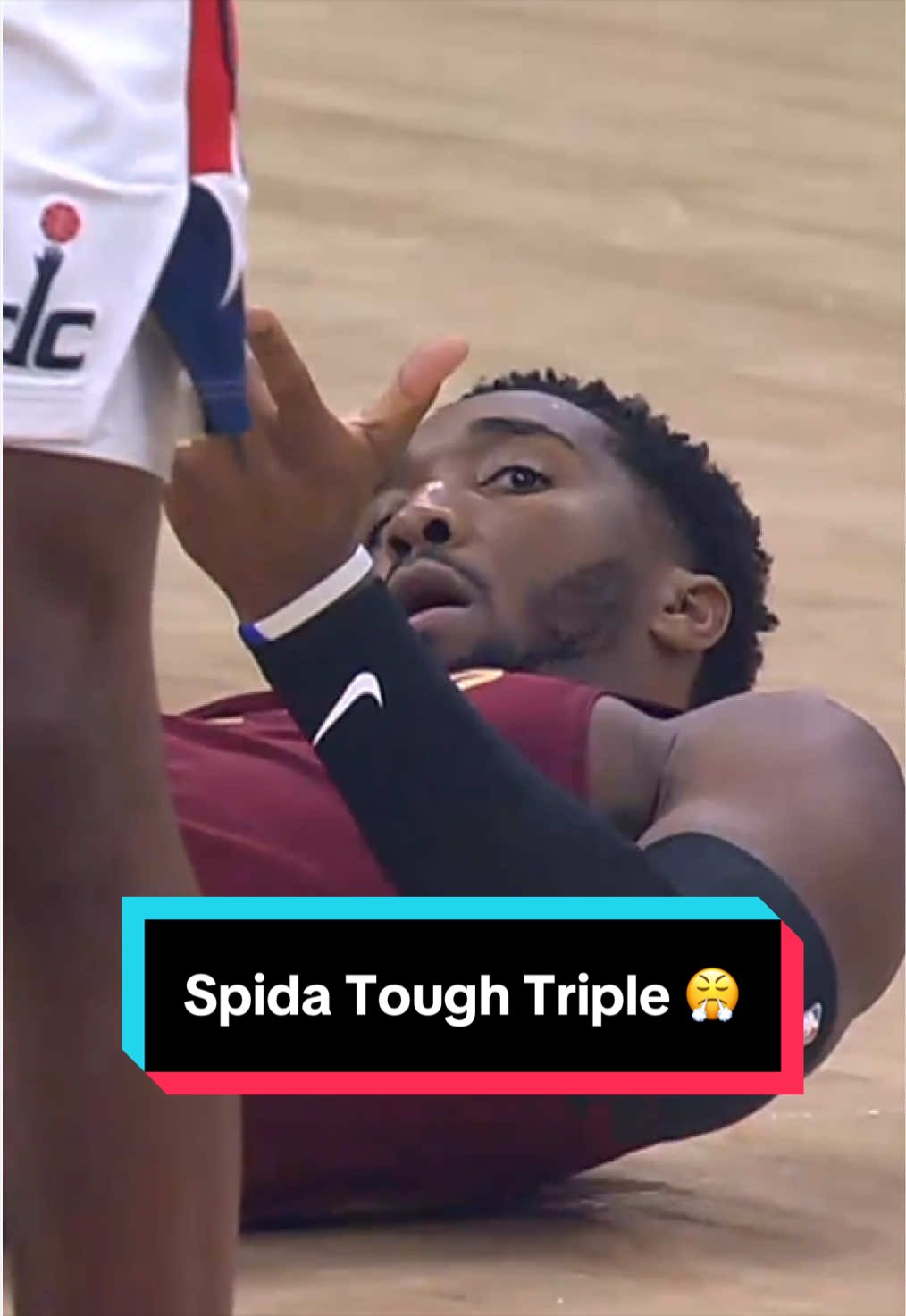 Donovan Mitchell hit his signature spida celly after the three 🔥 