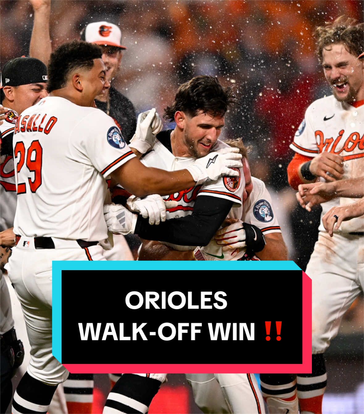 Dylan Beavers is the @Baltimore Orioles walk-off hero! 