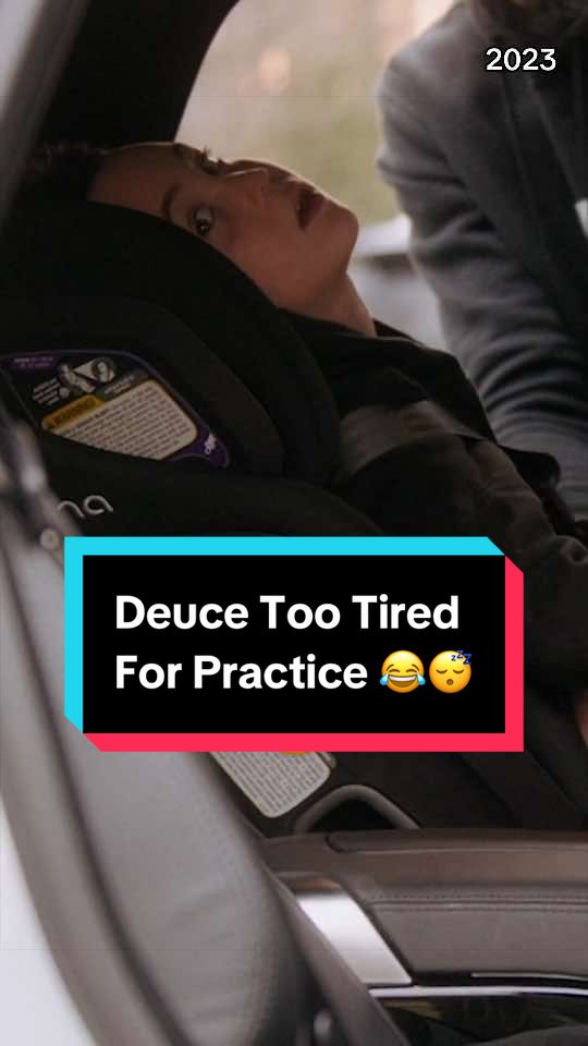 Throwback to when Deuce was too tired for morning practice 😂😭