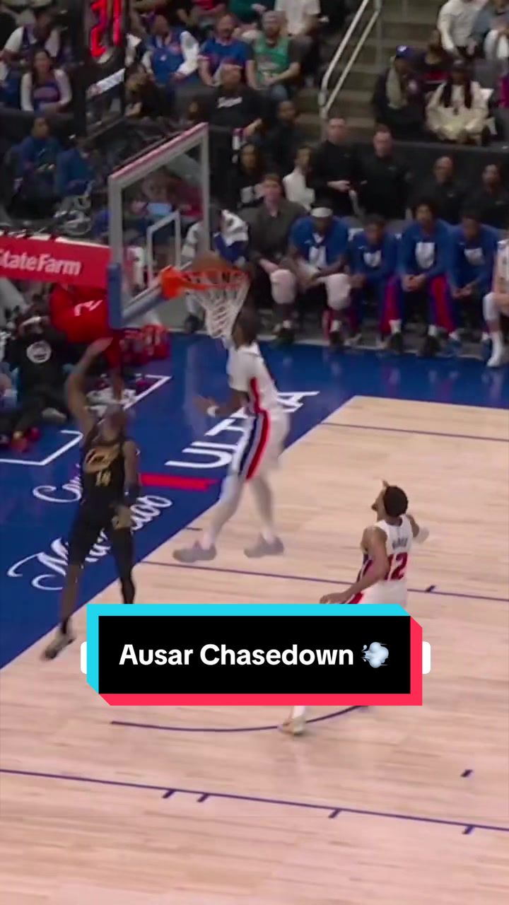 The amount of ground Ausar Thompson can cover 😮‍💨