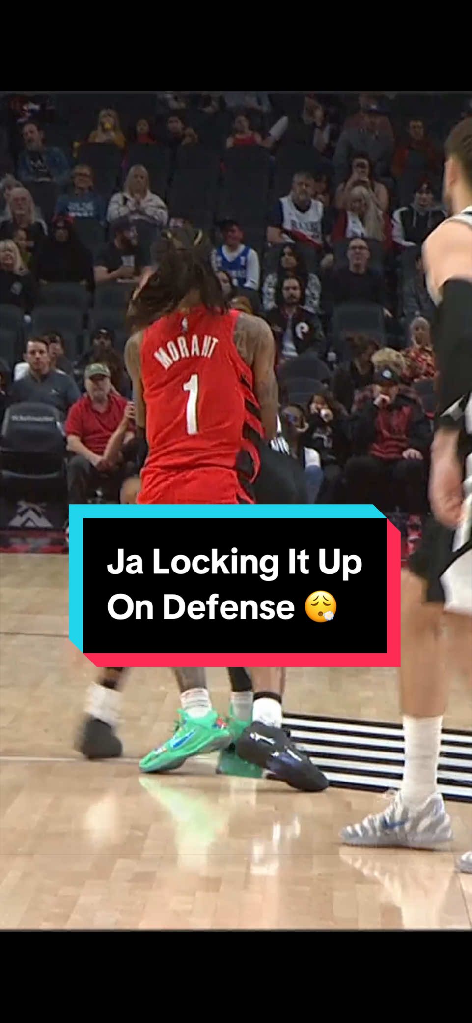 Ja was giving it his all 👏 