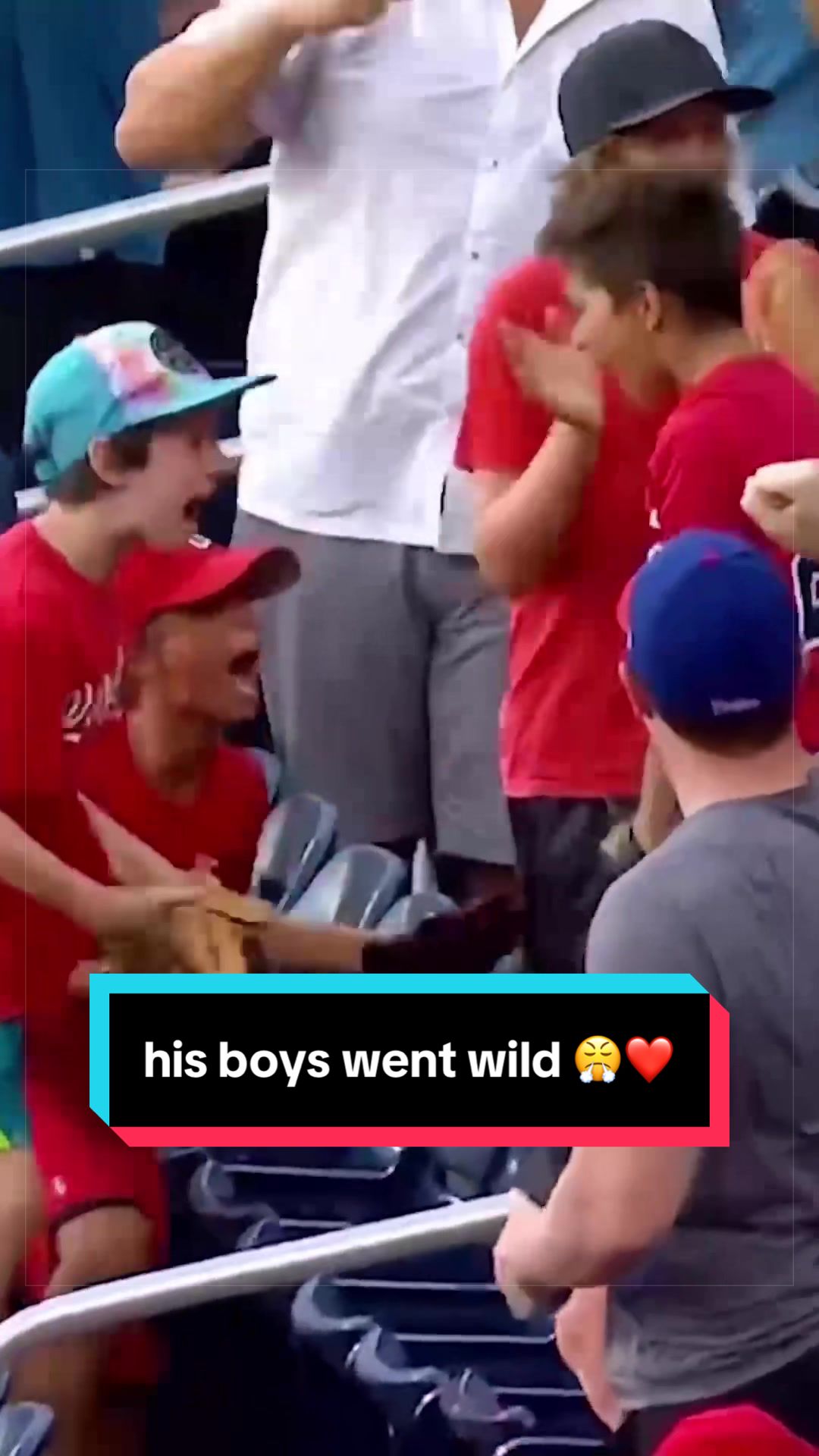 Epic catch, even better celebration 😤