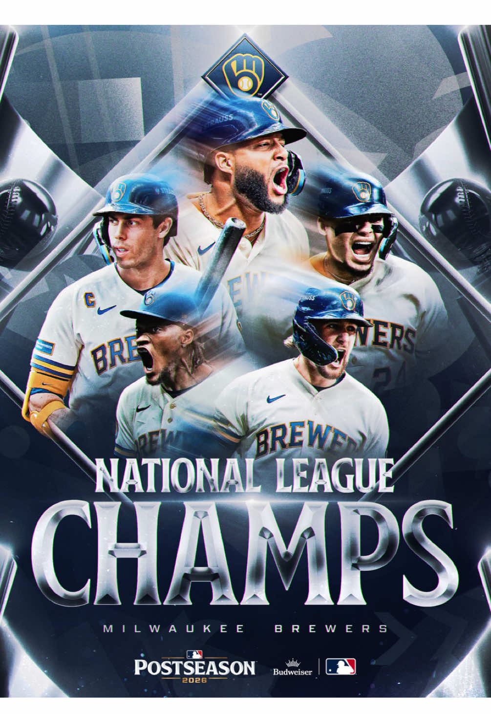 The @Brewers are WORLD SERIES BOUND! 