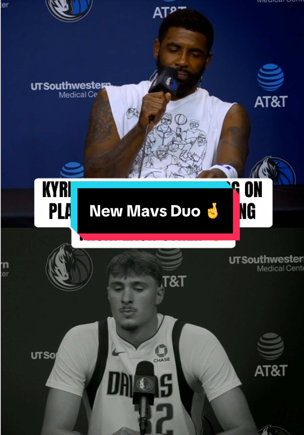All love between the two no. 1 picks as they prepare to share the court together this season 🤝💙 