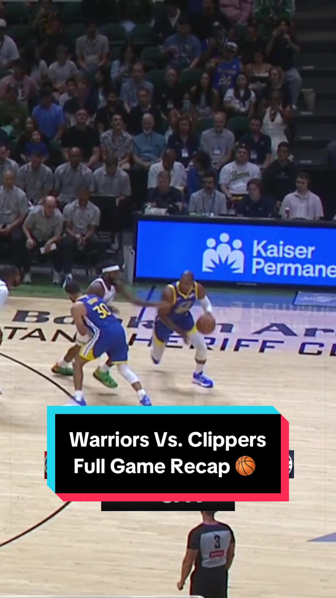 Quick rewind. Full recap. Here’s everything from tonight’s @warriors vs. @LA Clippers matchup ⏪ 🏀 