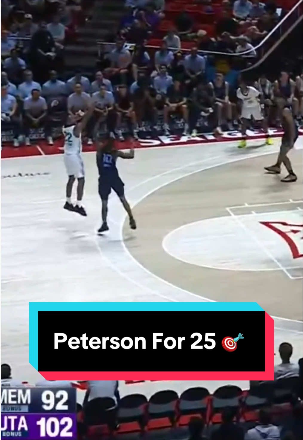Darryn Peterson making a strong statement 💪 