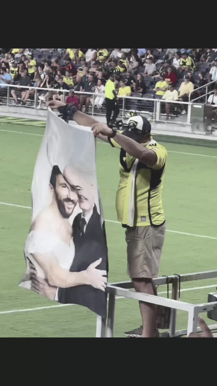 an unusual banner 