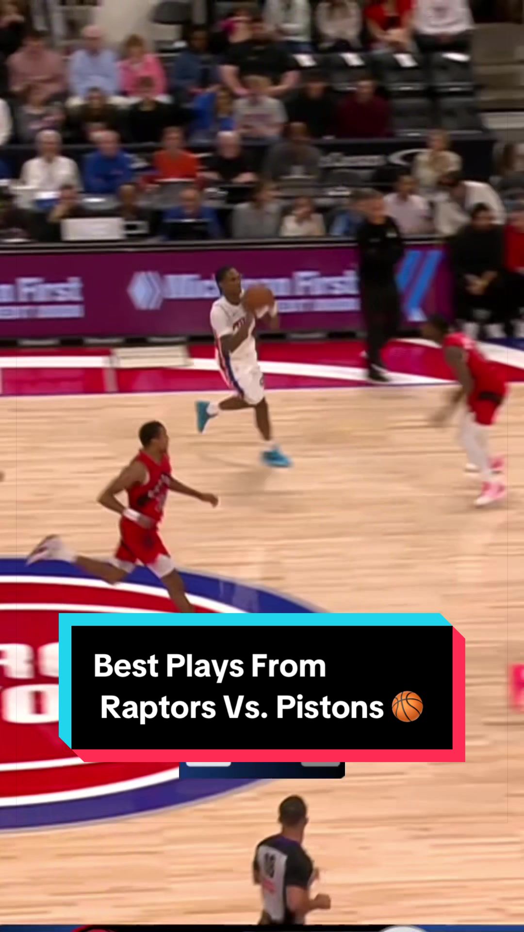 Quick rewind, full recap. Here’s everything from tonight’s @Raptors vs. @Detroit Pistons matchup ⏪ 🏀 