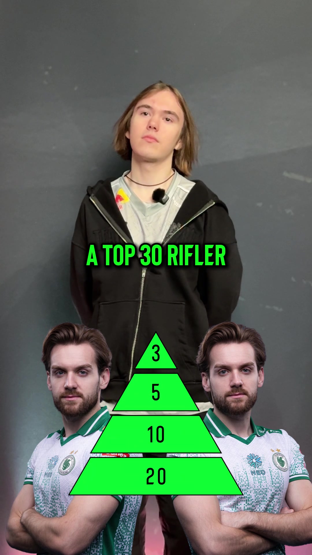 How high does Donk rank NiKo among the best riflers of all time? 👀 