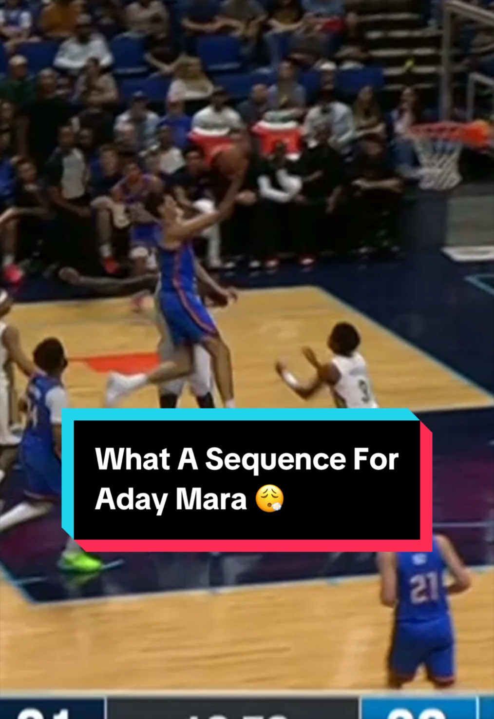 Great start to the preseason for Aday Mara ‼️ 