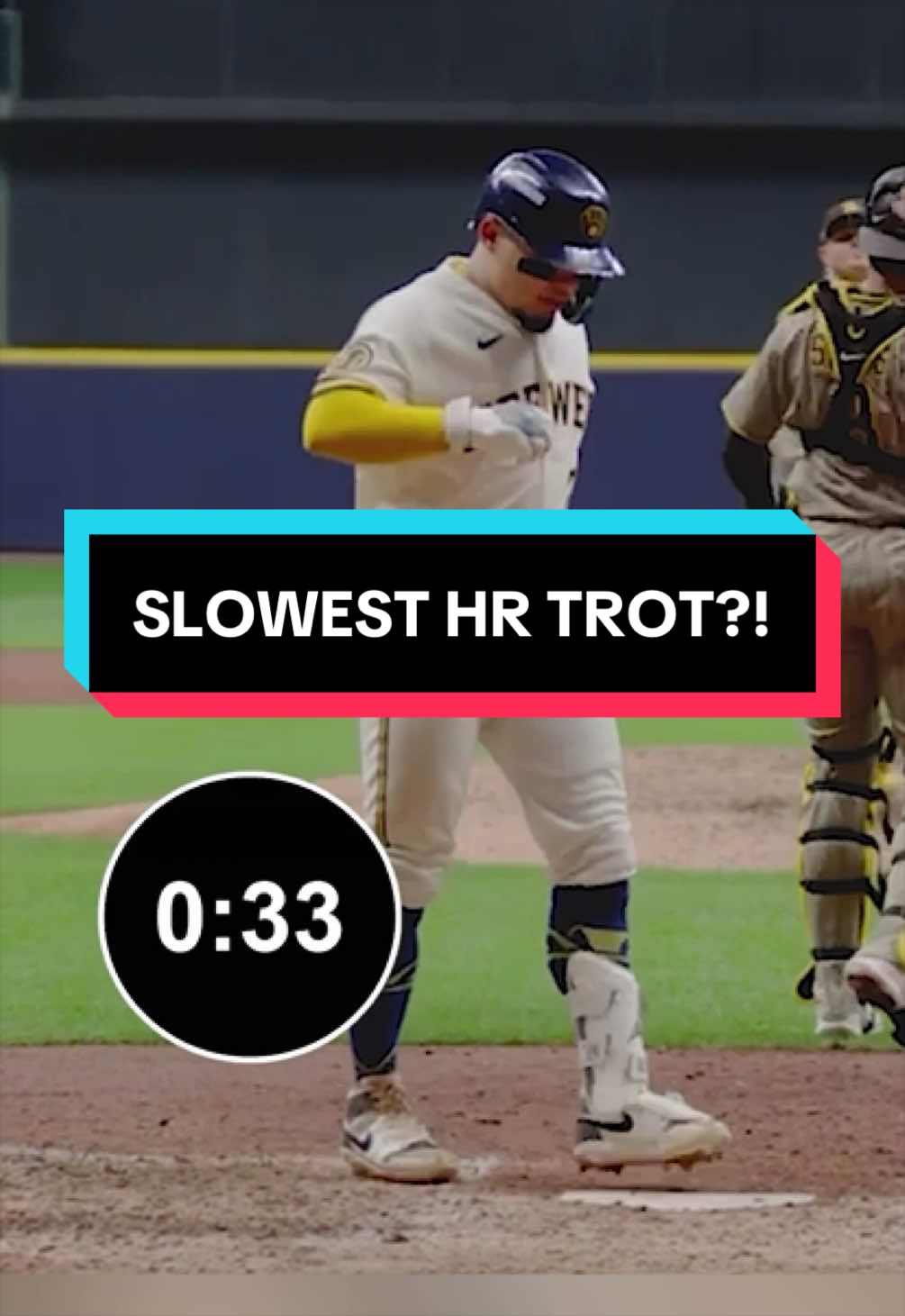 Take a trip around the bases with William Contreras ⏱️