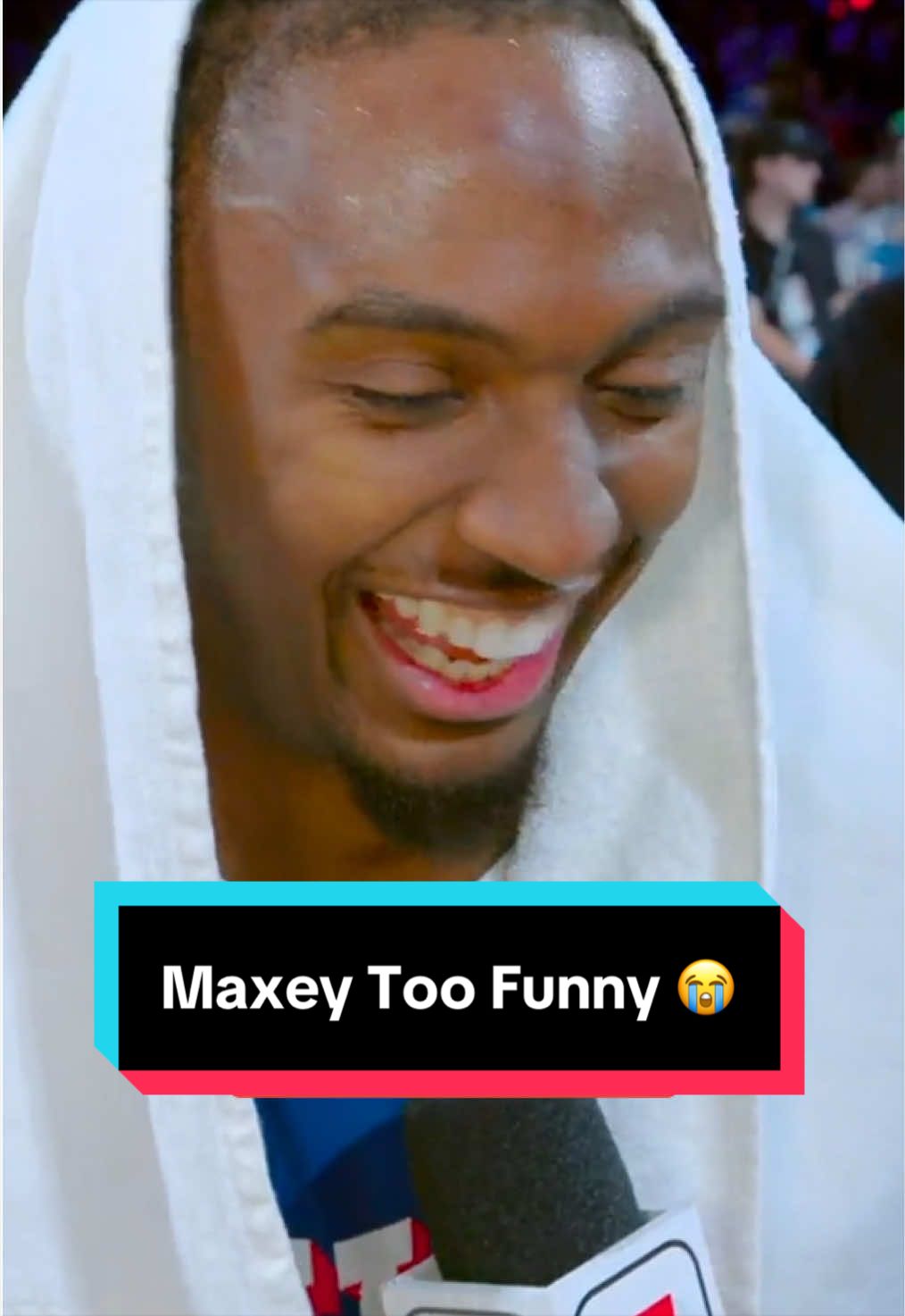 Maxey on what the Sixers discovered about themselves 😭 