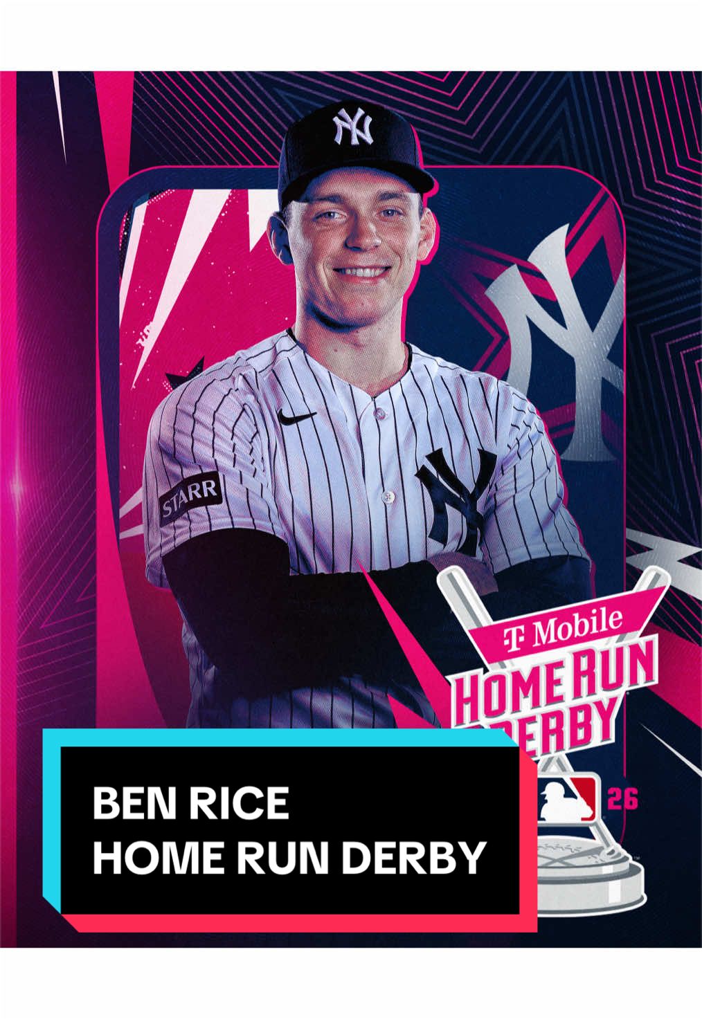 Ben Rice announced on IG he’s IN for the @T-Mobile 
