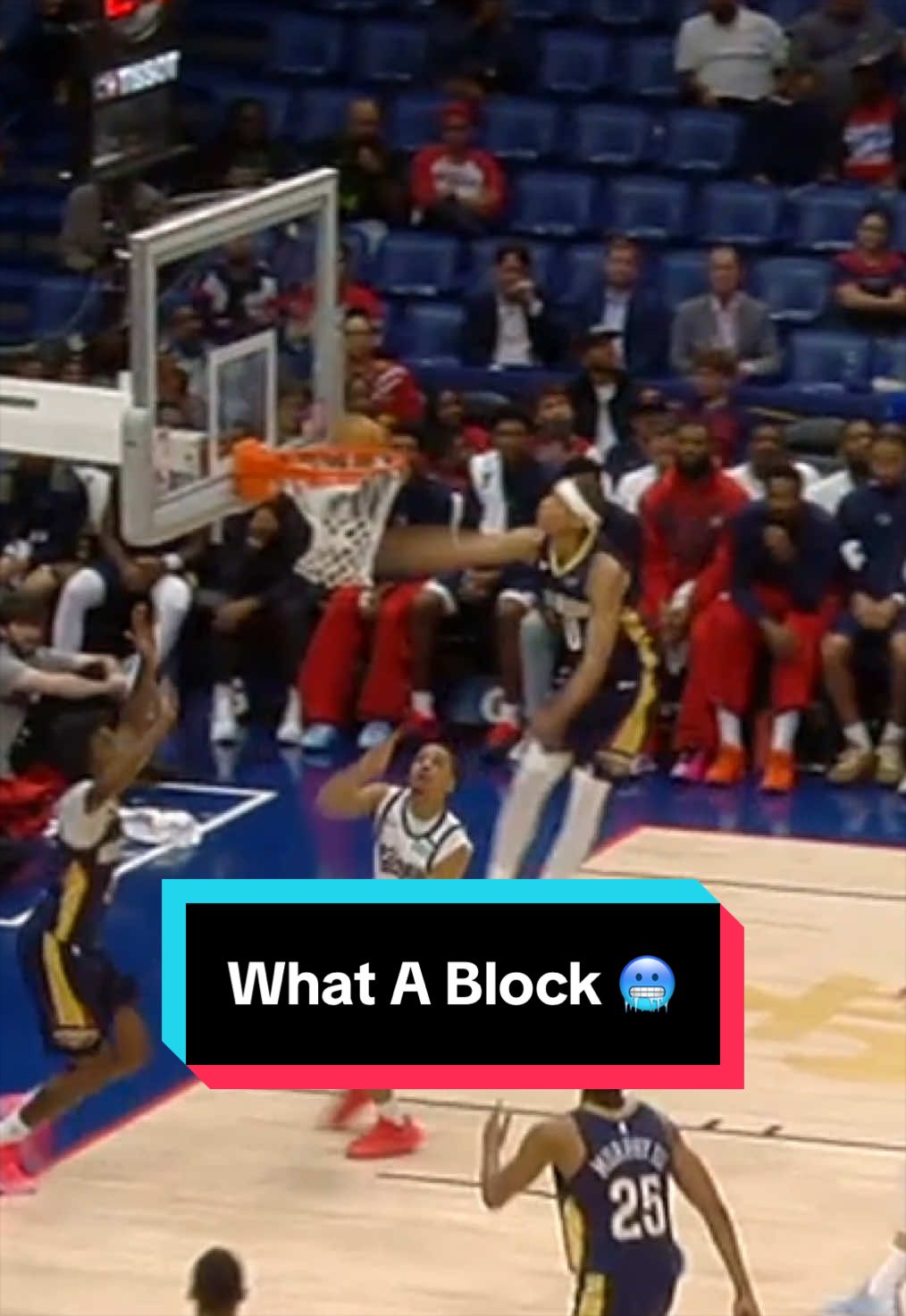 The height on this Jeremiah Fears block is ridiculous 😮‍💨 