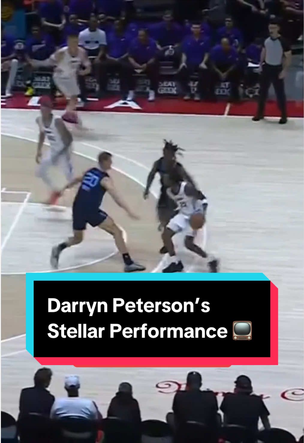 Darryn Peterson delivers a stellar performance 🔥 