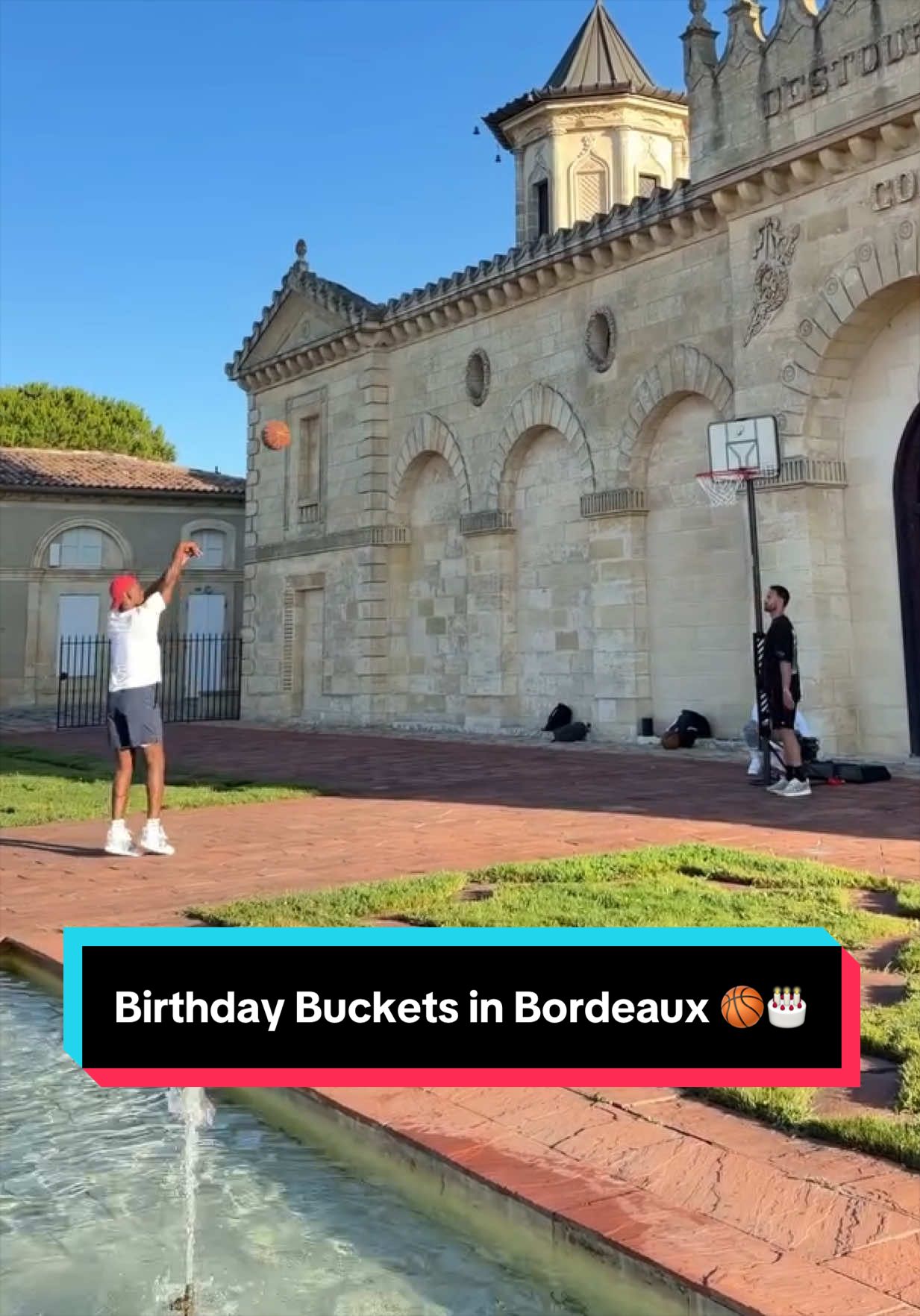 From the Bay to Bordeaux... ALWAYS HOOPING SOMEWHERE 🙌 Happy birthday to the 15-year vet, Jimmy Butler! 🎂 (via: Jimmy Butler/IG) 