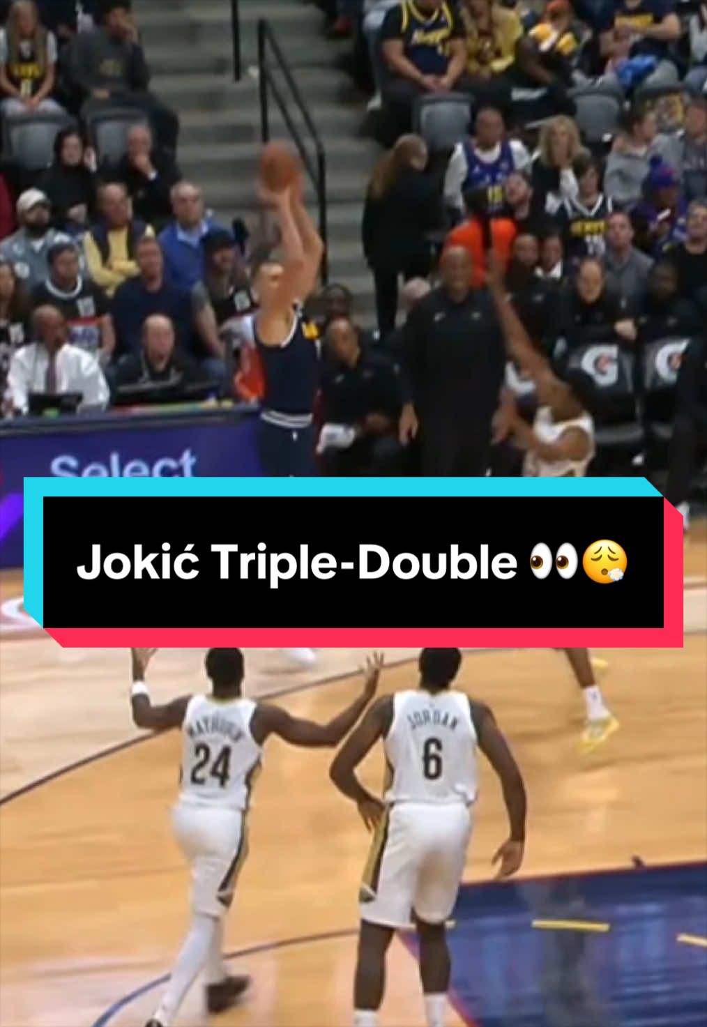 Jokić went off tonight 👀🔥 