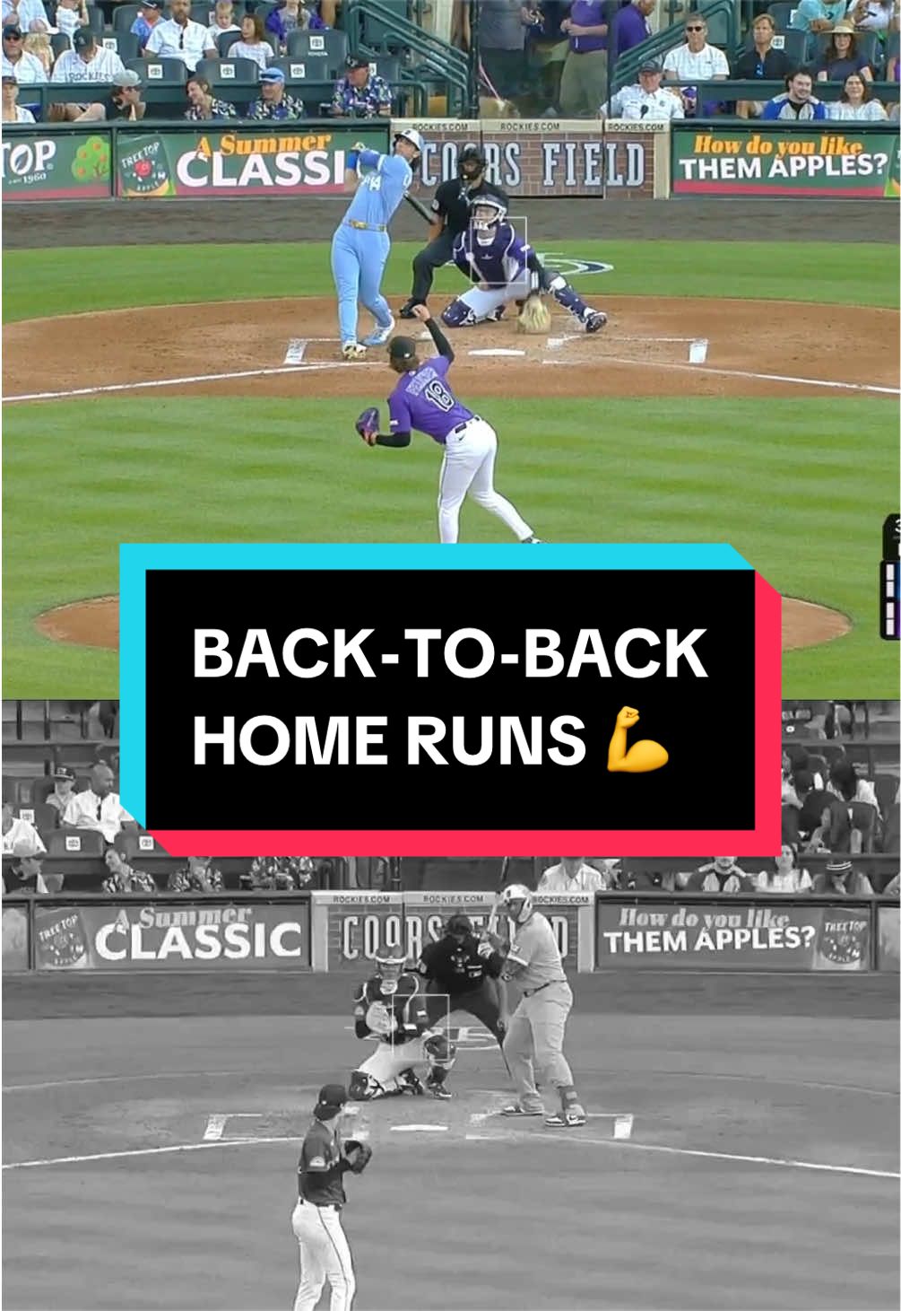 Jac Caglianone and Salvador Perez hit back-to-back moonshots for the @Kansas City Royals 💪 