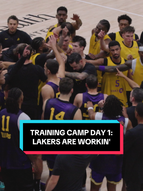 Gym time, it's been time. @bmocanada | Lakers Training Camp