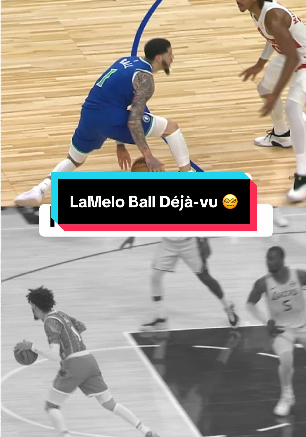 There are stepback threes… And then there are paint-touch-to-stepback threes 🤯 LaMelo Ball’s creativity is something special 🎨 