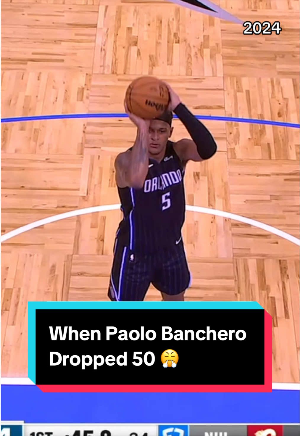 A career-high night for Paolo Banchero with a 50-piece 🔥 