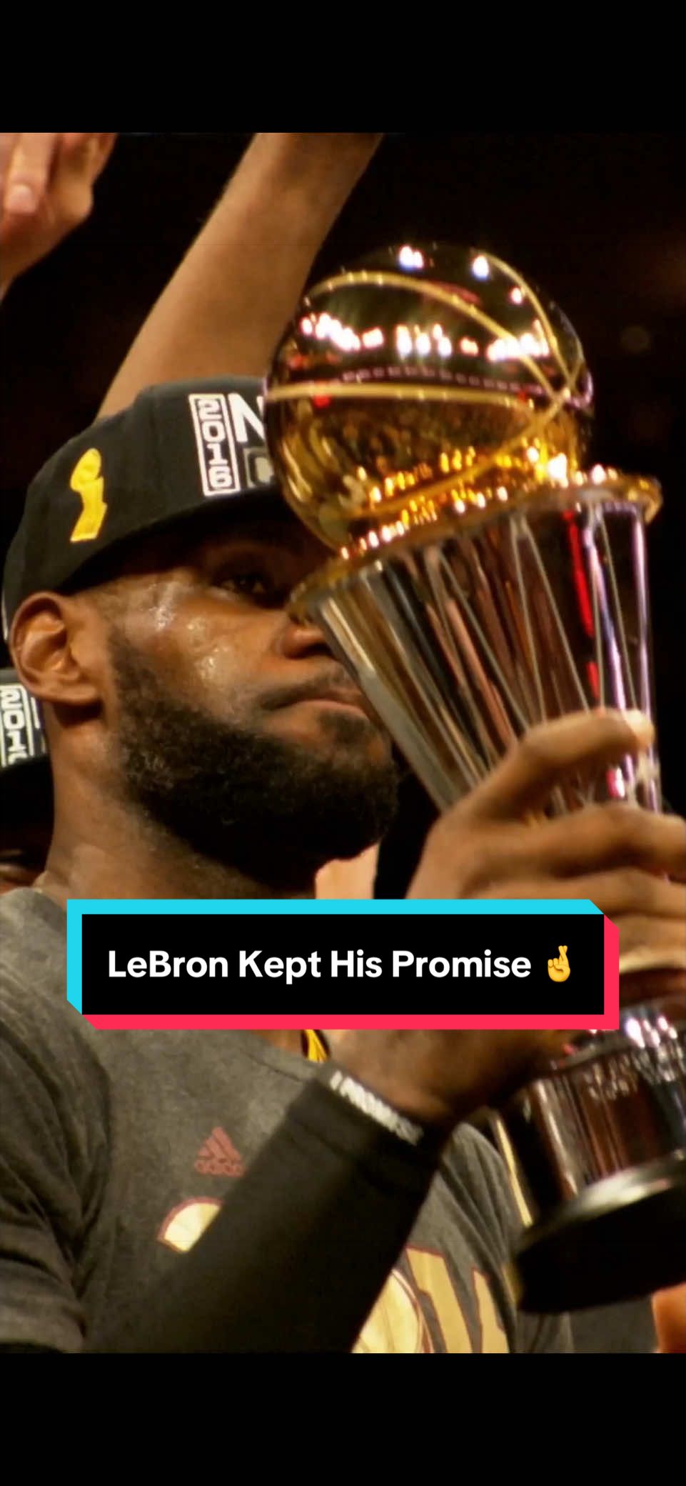 “Cleveland! This is for you!” 🥹  The iconic moment when LeBron brought a championship back to Cleveland 👑 