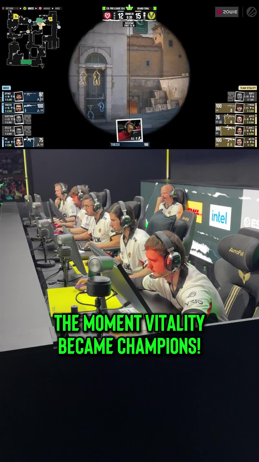 @TeamVitality seal the deal in dominant fashion! 🔥 