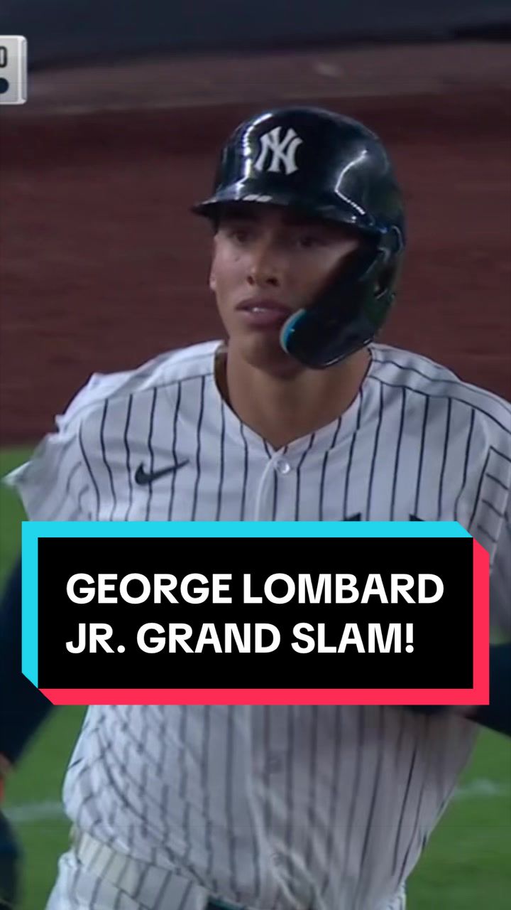 George Lombard Jr. clubs his first career GRAND SLAM ‼️