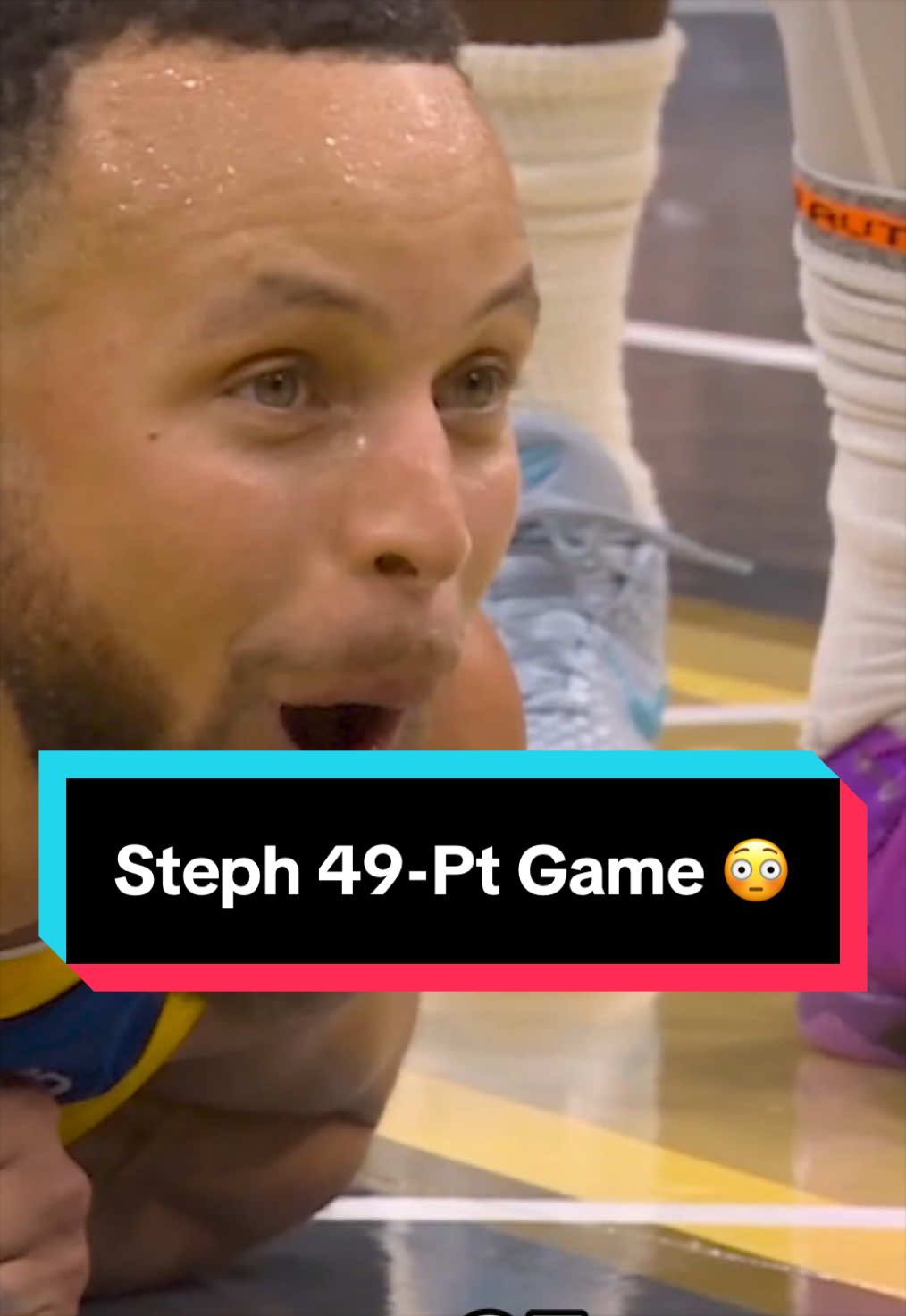 Steph went OFF in last year’s group stage 🔥😳 