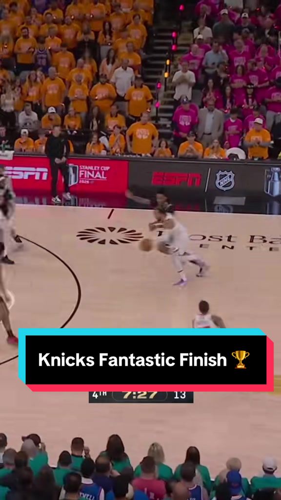 What a FANTASTIC FINISH by the @New York Knicks in Game 5 of the NBA Finals 🤩🏆 