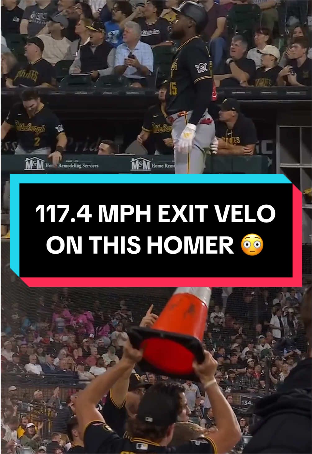 Oneil Cruz launches the hardest hit homer of the season! 