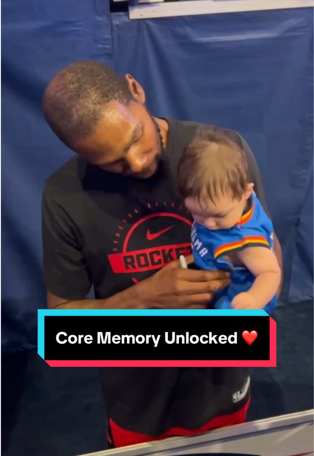 This moment from last season's Opening Night... KD inspiring the next generation 🥲 Happy 38th birthday, KD! 