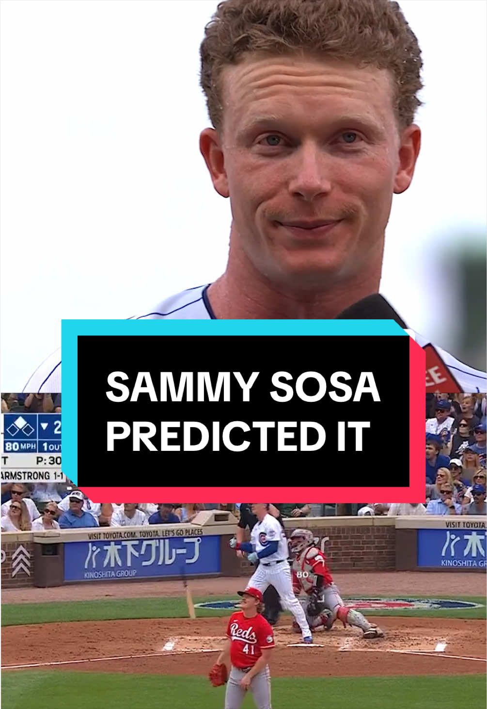 Sammy Sosa predicted PCA's 3-homer game 🔮