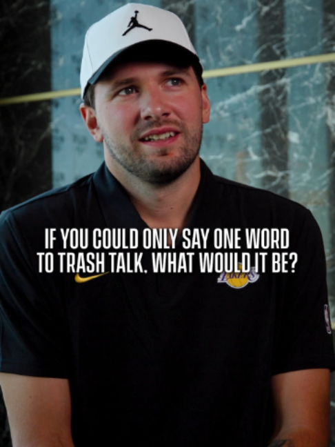 Luka Dončić takes the One Word Interview 
