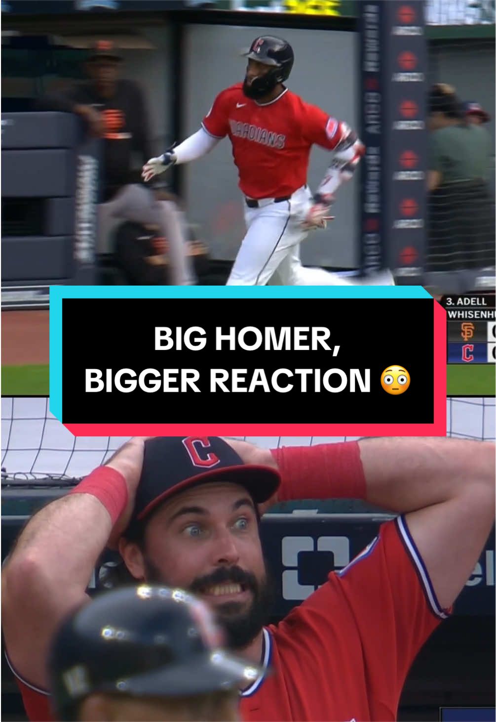 455 feet, 111.9 MPH off the bat … Jo Adell had Austin Hedges shook with this tank 😱 