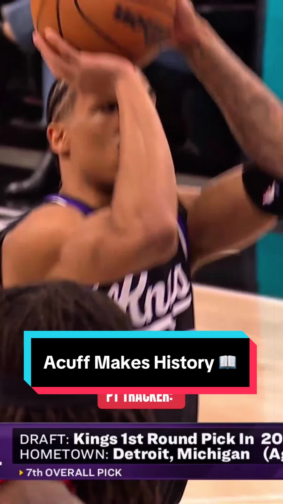 This is also the most points by a teenager in @Sacramento Kings HISTORY 👏 
