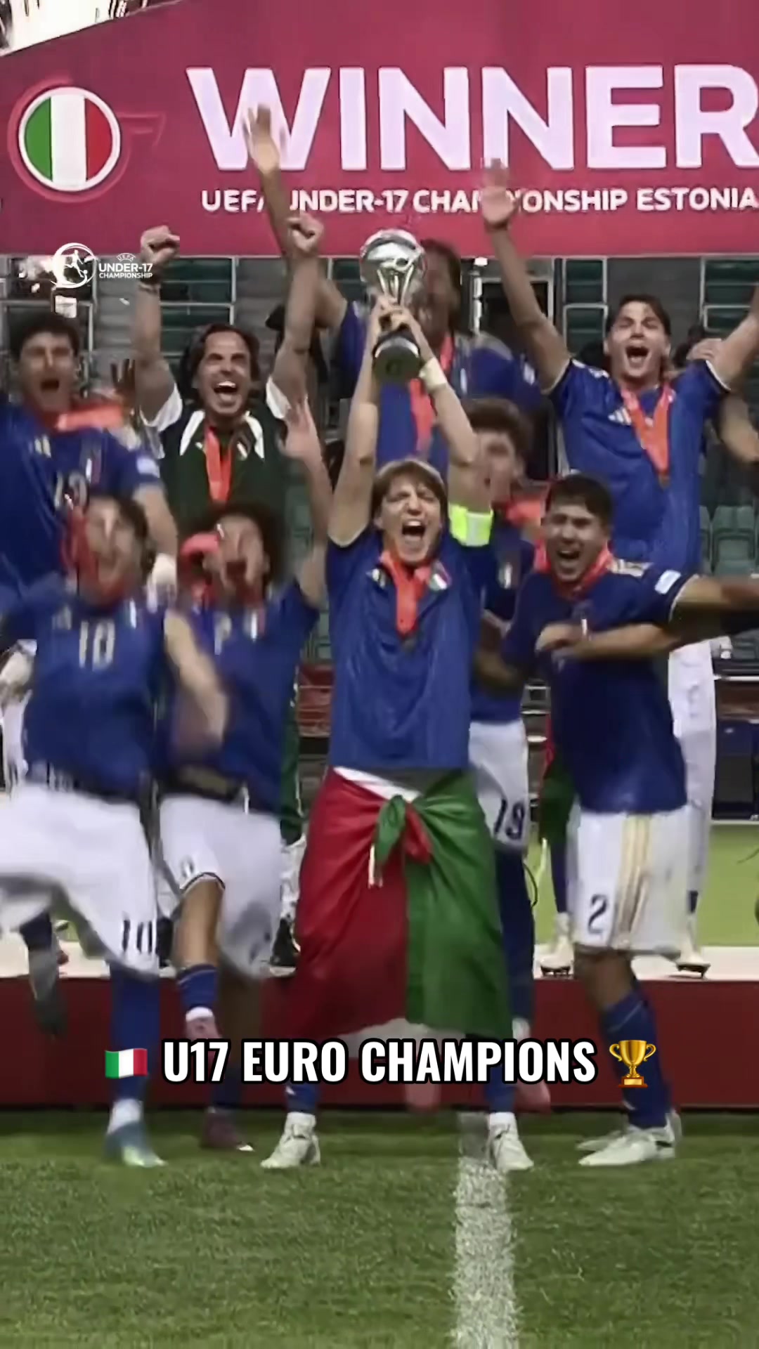 Italy are the U17 EURO champions 🏆🇮🇹