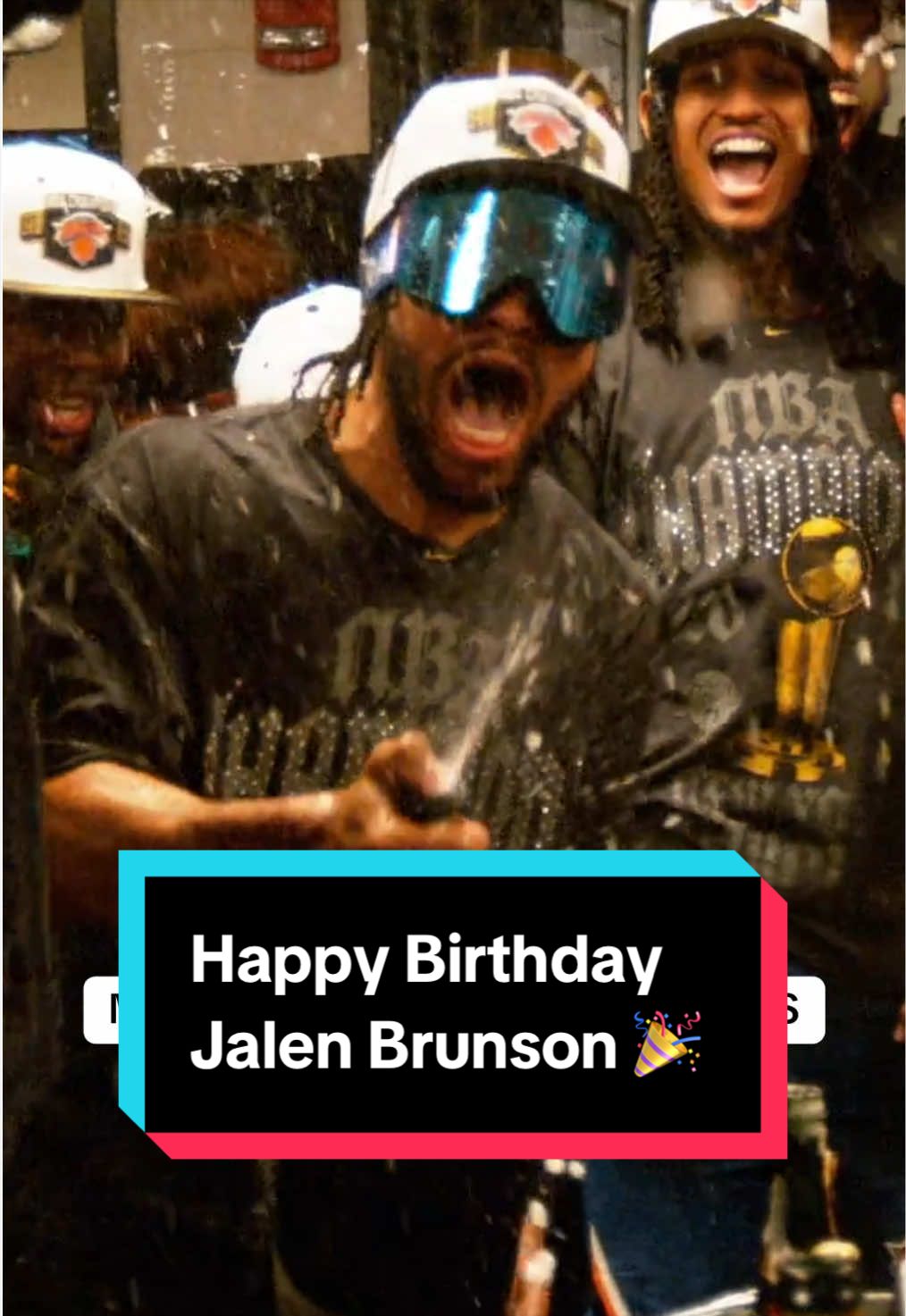 Happy 30th birthday to the 2026 NBA Finals MVP! 🗽🫡 
