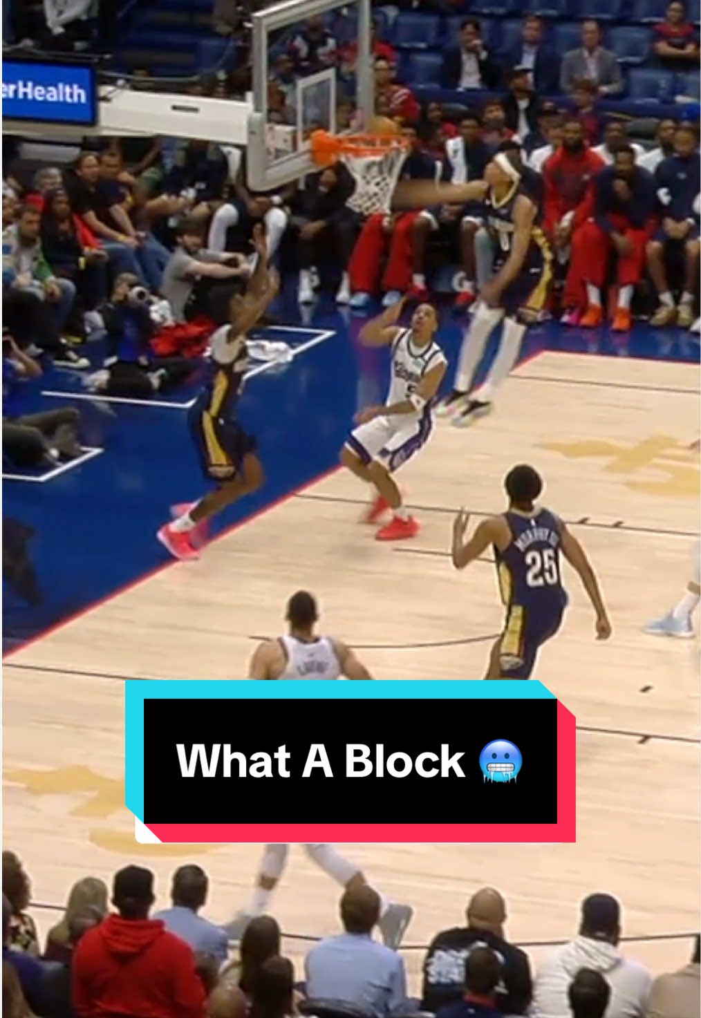 The height on this Jeremiah Fears block is ridiculous 😮‍💨 