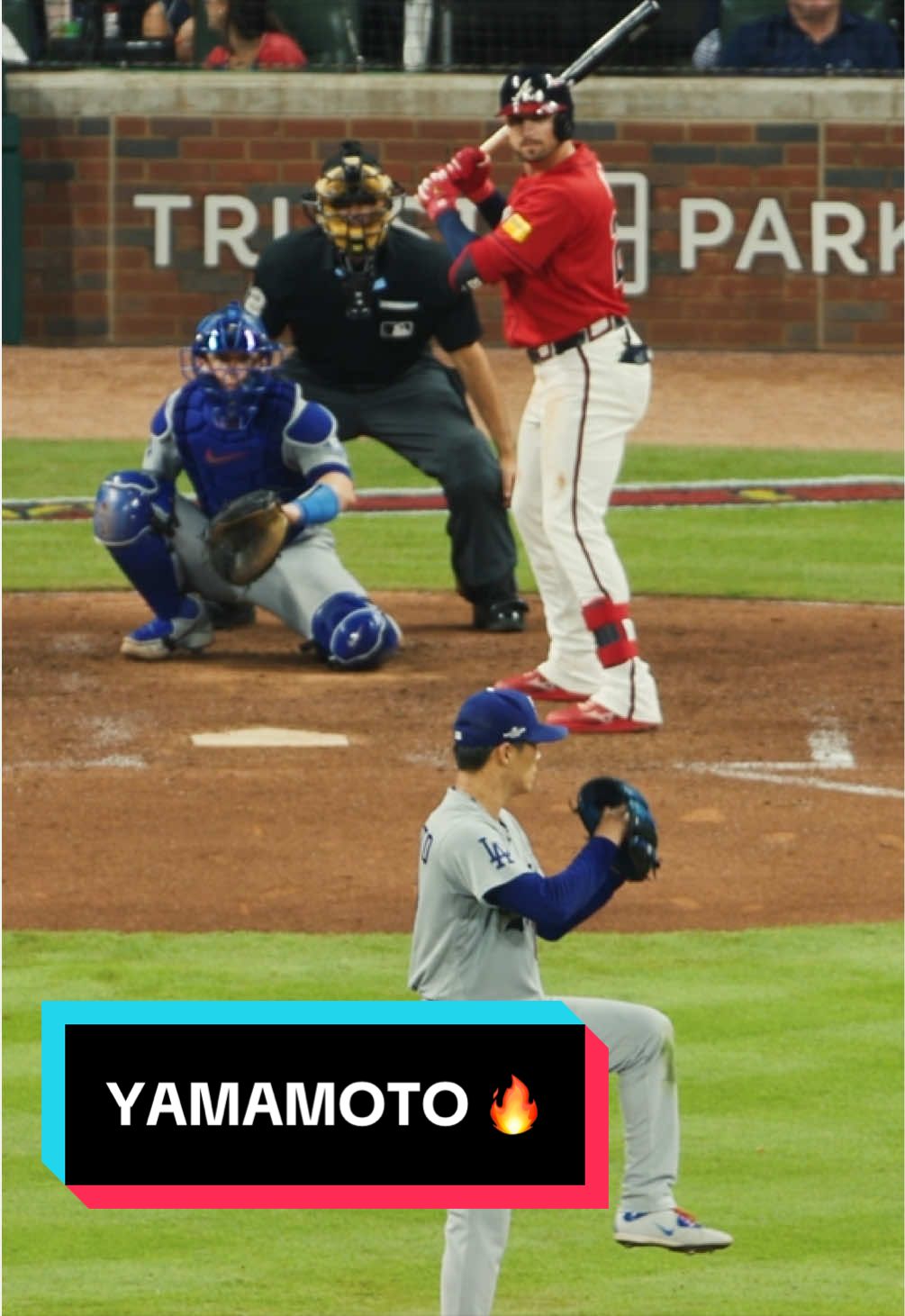 Yoshinobu Yamamoto records his 10th strikeout of the night!