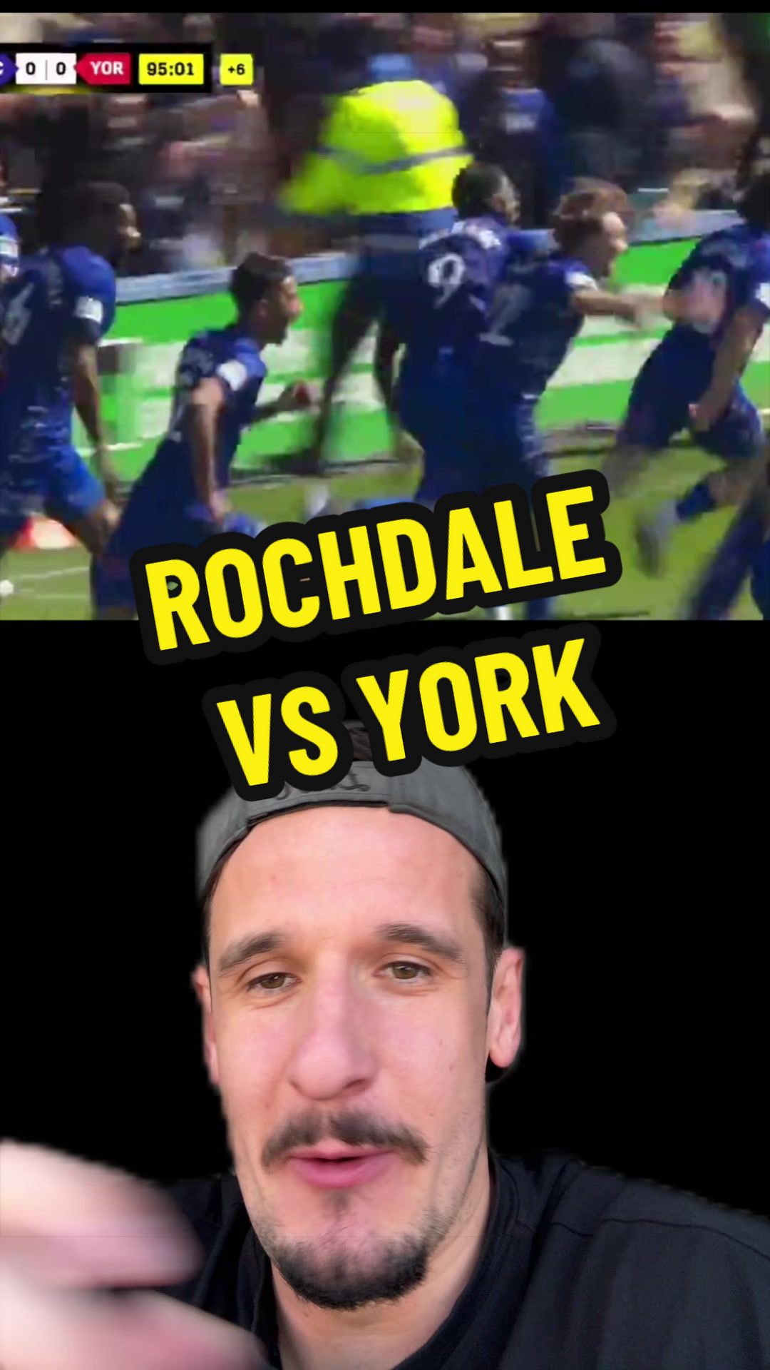 Rochdale vs York was cinema 