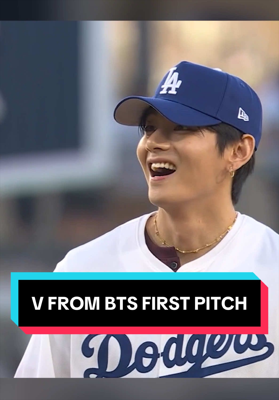 Happy 1-year anniversary of V’s first pitch to all who celebrate! 😍