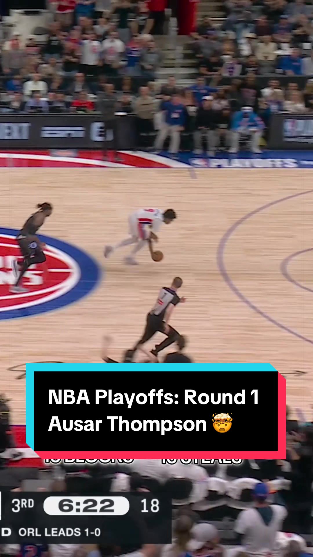 Ausar Thompson put up a series for the AGES 🔒 🍿