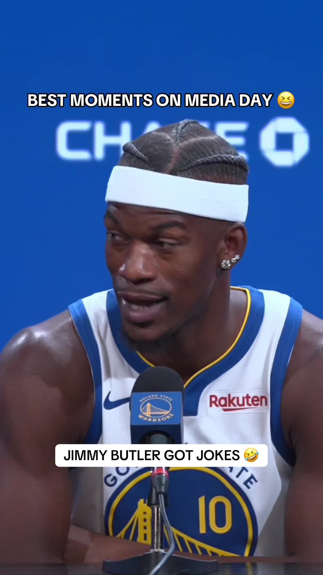 Media Day at the NBA never disappoints 🤣🔥 