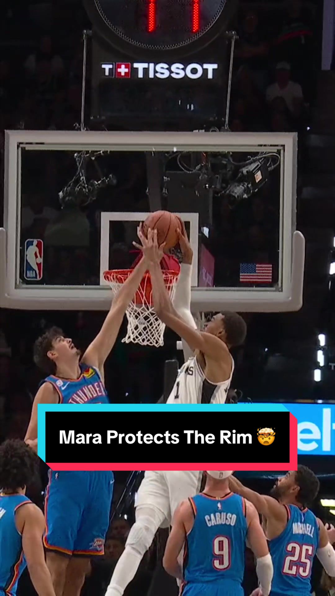 The first block of Aday Mara’s career was INSANE 😱 