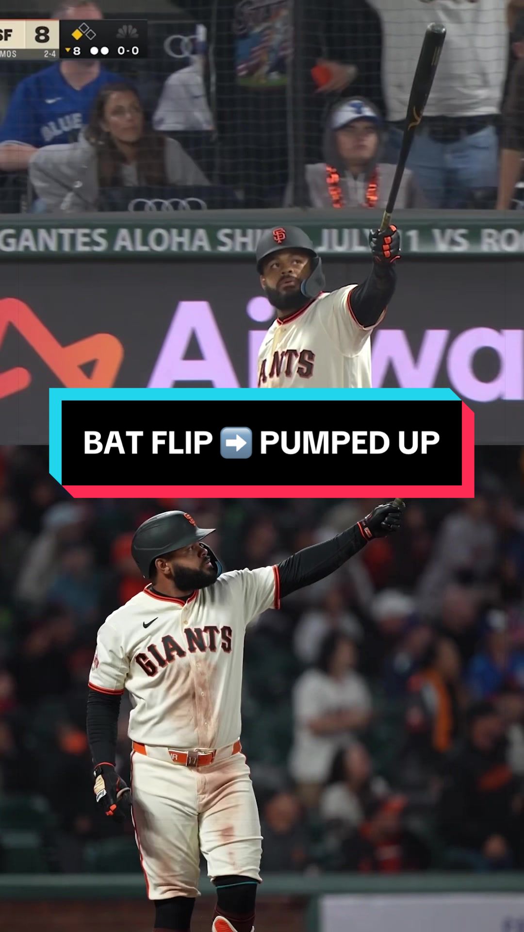 Heliot Ramos’ 2nd home run of the game goes a LONG WAY 😮‍💨 