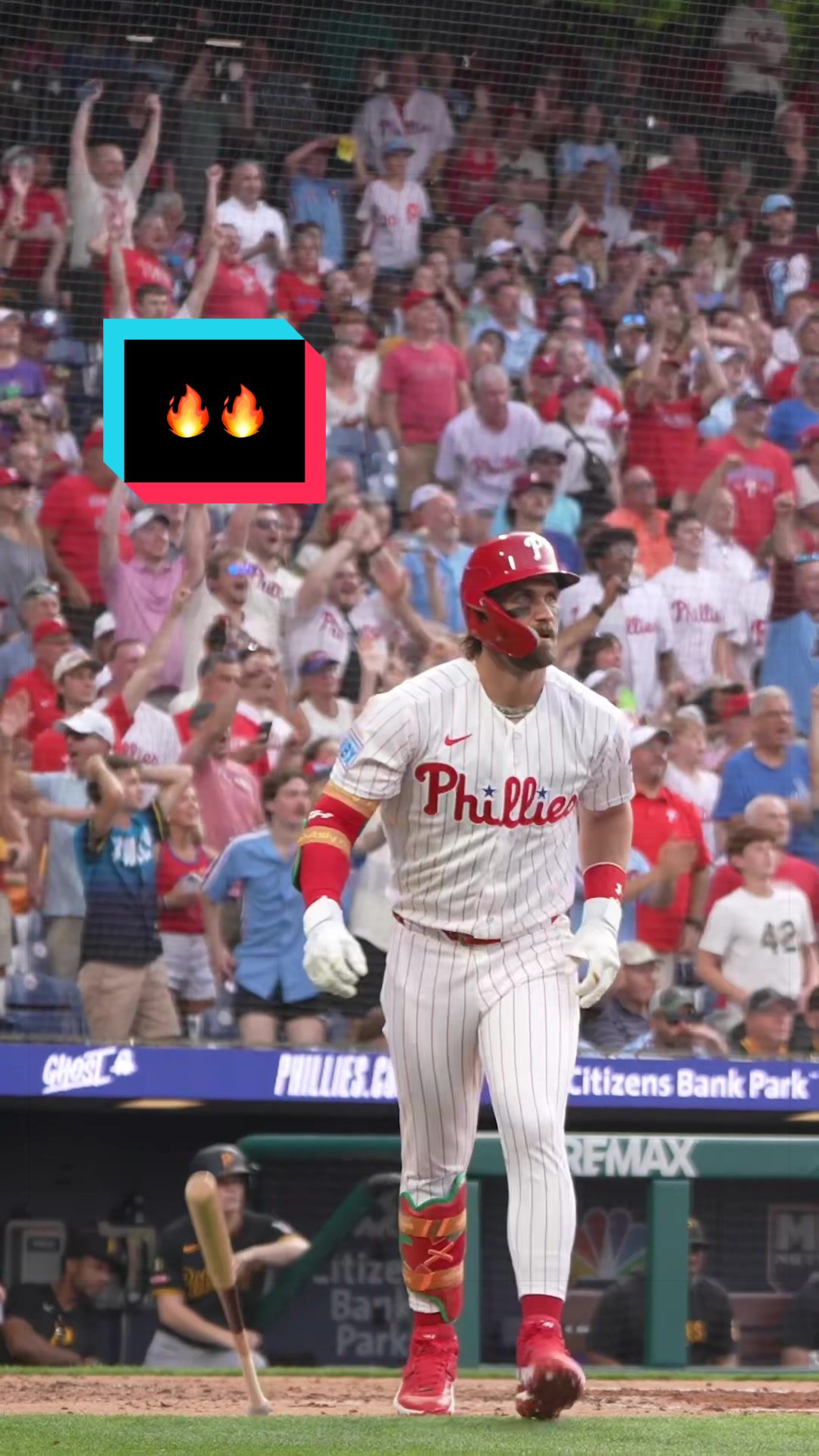 Bryce Harper is tied for the 2nd most 20+ HR seasons among active players! 🔔 