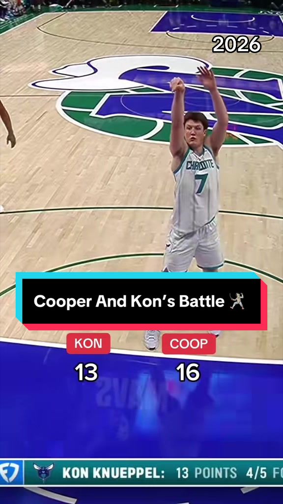 When Cooper Flagg and Kon Knueppel dueled it out and totaled 83 POINTS 🚨 which is the most of any 2 opposing rookies in over 50 years 📕 